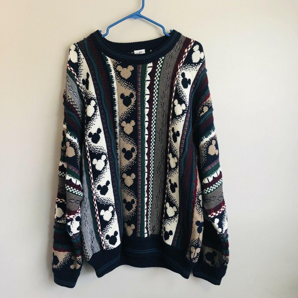 Vintage 90s The Disney Store Mickey Mouse Coogi St